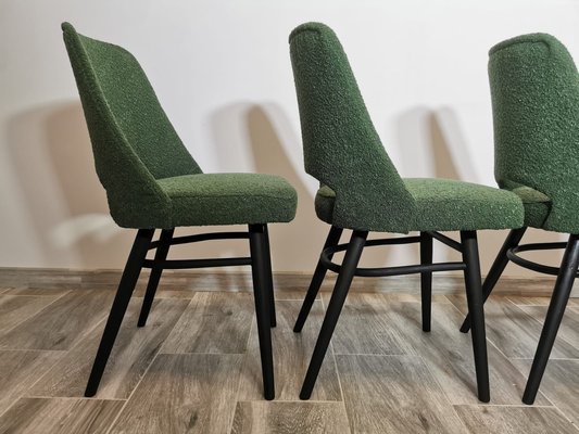 Dining Chairs by Radomir Hoffman for Ton, 1950s, Set of 4-QJA-1730484