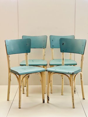 Dining Chairs by Ton, 1960s, Set of 4-ALG-1432045