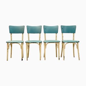 Dining Chairs by Ton, 1960s, Set of 4-ALG-1432045