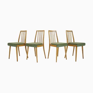 Dining Chairs by Ton, Czechoslovakia, 1970s, Set of 4-TZ-1431429