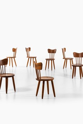 Dining Chairs by Torsten Claeson for Steneby Hemslöjdsförening, 1939, Set of 10-SC-586822