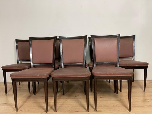 Dining Chairs by Vittorio Dassi, Set of 8-HQI-1125311