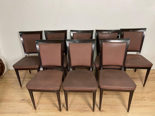 Dining Chairs by Vittorio Dassi, Set of 8-HQI-1125311