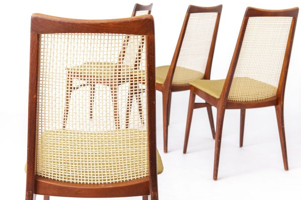 Dining Chairs by Wilhelm Benze Gmbh, Germany, 1960s, Set of 4-DOM-1742334