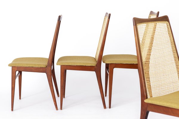 Dining Chairs by Wilhelm Benze Gmbh, Germany, 1960s, Set of 4-DOM-1742334