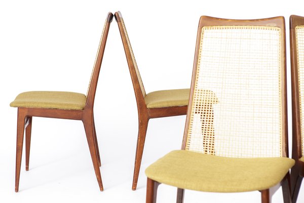 Dining Chairs by Wilhelm Benze Gmbh, Germany, 1960s, Set of 4-DOM-1742334