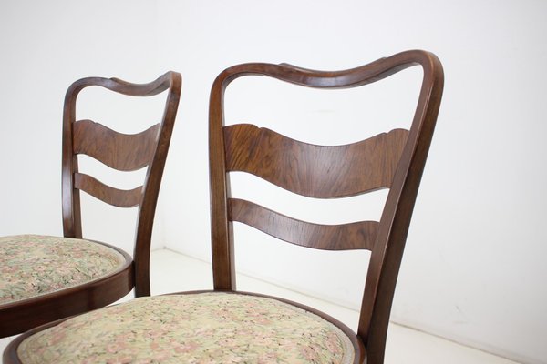 Dining Chairs, Czechoslovakia, 1940s, Set of 4-TZ-1431434