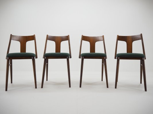 Dining Chairs, Czechoslovakia, 1960s, Set of 4-TZ-1232001