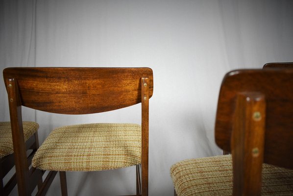 Dining Chairs, Czechoslovakia, 1960s, Set of 4-TZ-866940