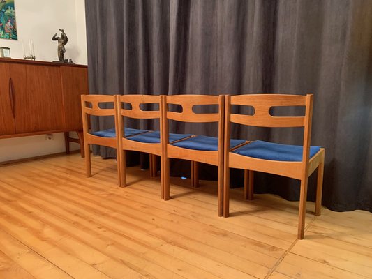 Dining Chairs from Asko, Finland, 1960s, Set of 4-VQM-1780459