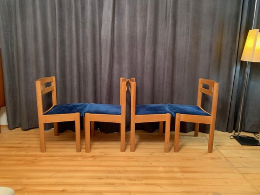 Dining Chairs from Asko, Finland, 1960s, Set of 4-VQM-1780459