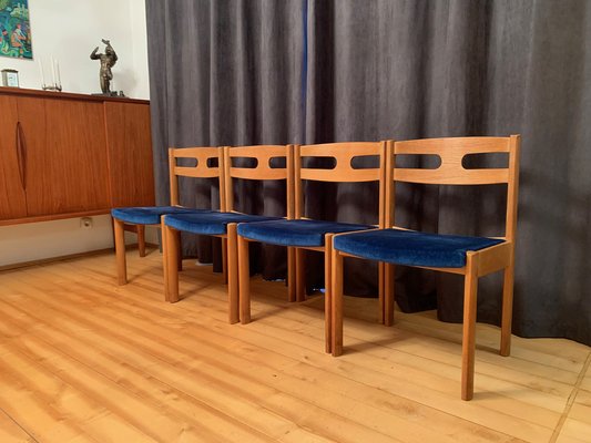 Dining Chairs from Asko, Finland, 1960s, Set of 4-VQM-1780459