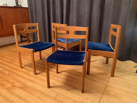 Dining Chairs from Asko, Finland, 1960s, Set of 4-VQM-1780459