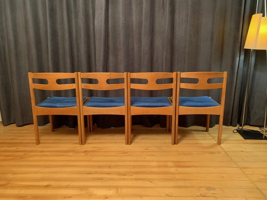 Dining Chairs from Asko, Finland, 1960s, Set of 4-VQM-1780459