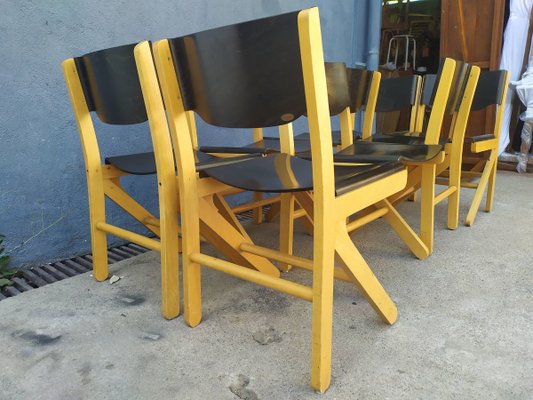 Dining Chairs from Baumann, 1990s, Set of 8-EAD-712043