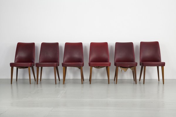 Dining Chairs from Castelli / Anonima Castelli, Italy, 1950s, Set of 6-AA-1703266