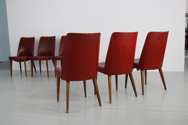 Dining Chairs from Castelli / Anonima Castelli, Italy, 1950s, Set of 6-AA-1703266