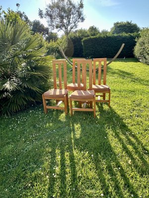 Dining Chairs from Maison Regain, 1970s, Set of 4-EVQ-2043175