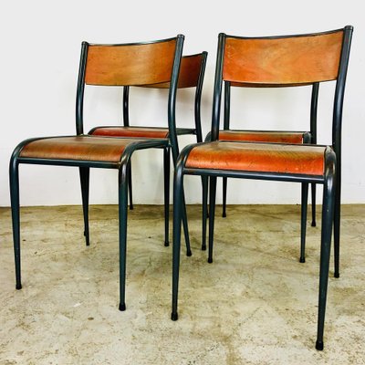 Dining Chairs from Mullca, 1940s, Set of 4-LCQ-1791954