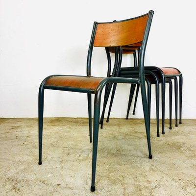 Dining Chairs from Mullca, 1940s, Set of 4-LCQ-1791954