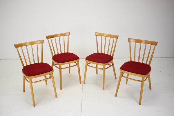 Dining Chairs from Tatra Pravenec, 1970s, Set of 4-TZ-1096084