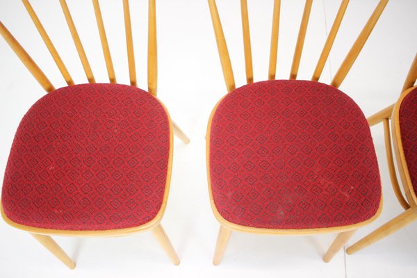 Dining Chairs from Tatra Pravenec, 1970s, Set of 4-TZ-1096084