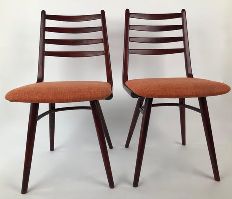 Dining Chairs from Thonet Factory, 1970s, Set of 4-BAF-960365