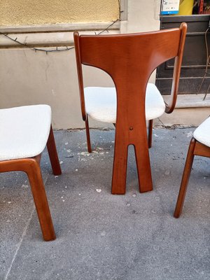 Dining Chairs in Boucle by Carlo Scarpa for Cassina, 1970s, Set of 3-OHK-1738884