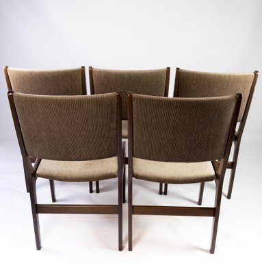 Dining Chairs in Dark Wood from Farstrup, 1960s, Set of 4-UY-952745