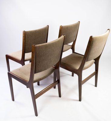 Dining Chairs in Dark Wood from Farstrup, 1960s, Set of 4-UY-952745