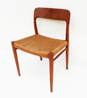 Dining Chairs in Teak by Niels Otto Møller for J.L. Møllers, Denmark, 1960s, Set of 4-WF-673318