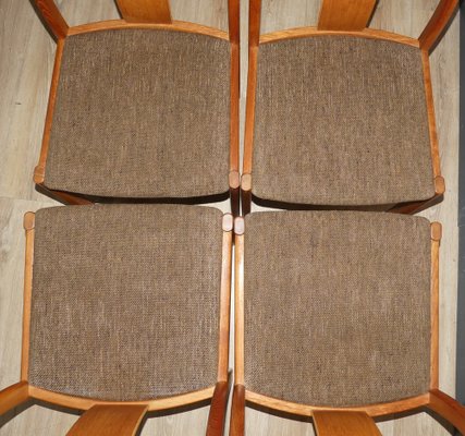 Dining Chairs in Teak from Gangso Mobler, Set of 4-AFE-1371892