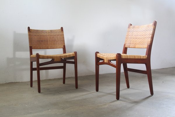 Dining Chairs in Teak Model Ch-31 by Hans J. Wegner for Carl Hansen & Søn, 1967, Set of 6-QNP-2041015