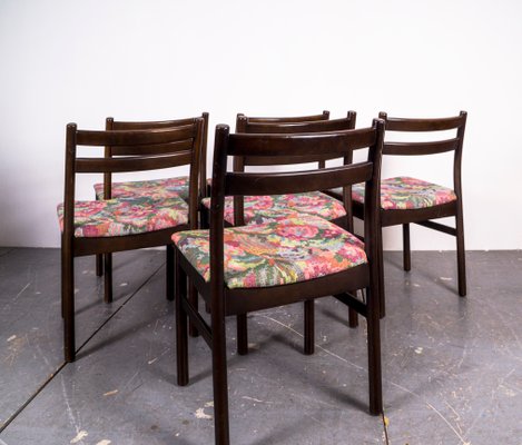 Dining Chairs in the Style of Poul Volther, 1960s, Set of 6-VLO-1347952