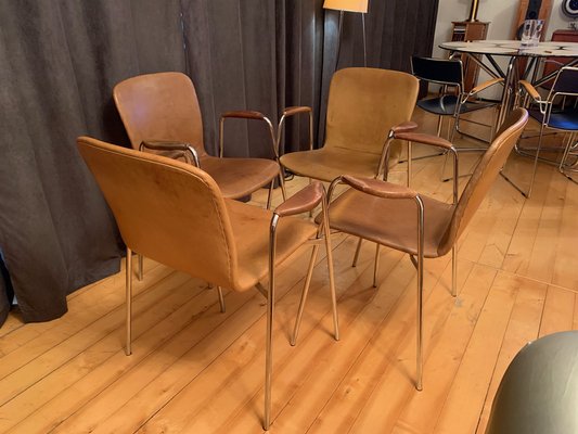 Dining Chairs, Italy, 1960s, Set of 4-VQM-1794683