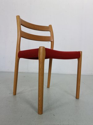 Dining Chairs Model-84 by Niels Otto Moller for Højbjerg, Denmark, 1970s, Set of 4-DT-2026170