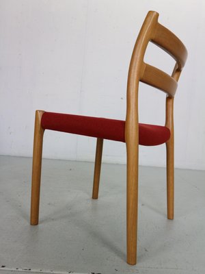 Dining Chairs Model-84 by Niels Otto Moller for Højbjerg, Denmark, 1970s, Set of 4-DT-2026170