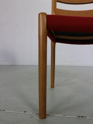 Dining Chairs Model-84 by Niels Otto Moller for Højbjerg, Denmark, 1970s, Set of 4-DT-2026170