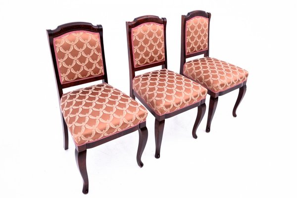 Dining Chairs, Northern Europe, 1900s, Set of 3-BXB-1820056