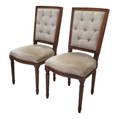 Dining Chairs with Buttoned Backrest from Hanbel, Set of 2-TCS-1783321