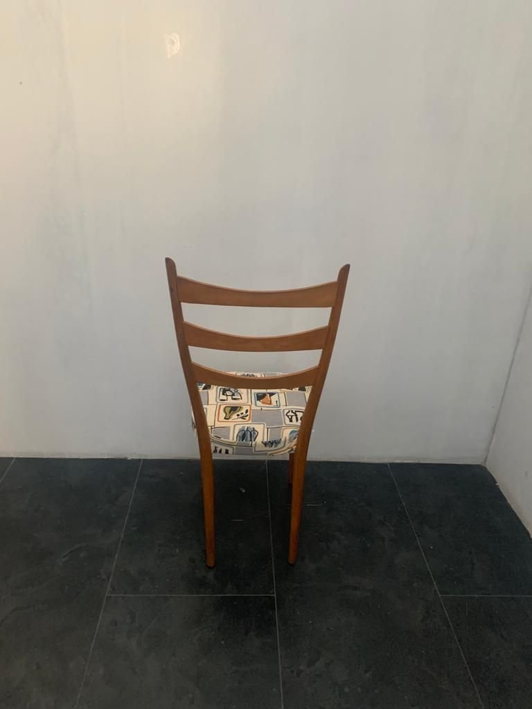 Dining Chairs with Removable Fabric, 1950s, Set of 6