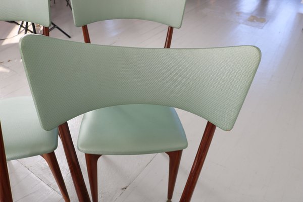 Dining Room Chairs attributed to Ico Paris, Set of 6-AA-1320391