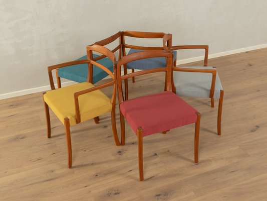 Dining Room Chairs by Ole Wanscher for A.J. Iversen, 1960s-GPP-2021075