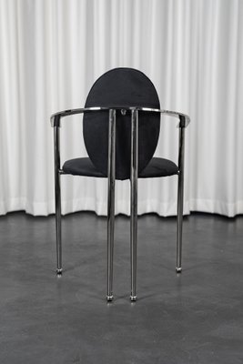 Dining Room Chairs from Belgo Chrom / Dewulf Selection, Belgium, 1980s, Set of 8-PMQ-2020358