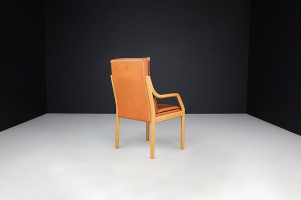 Dining Room Chairs in Bentwood and Leather, Germany, 1970s, Set of 16-TRW-1733716