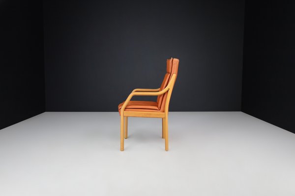 Dining Room Chairs in Bentwood and Leather, Germany, 1970s, Set of 16-TRW-1733716