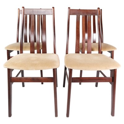 Dining Room Chairs in Mahogany from Farstrup, 1960s, Set of 4-UY-1000737