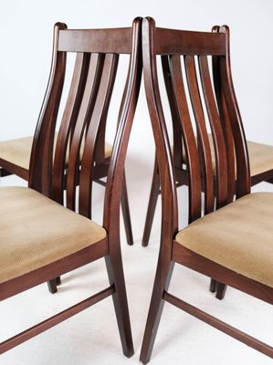 Dining Room Chairs in Mahogany from Farstrup, 1960s, Set of 4-UY-1000737