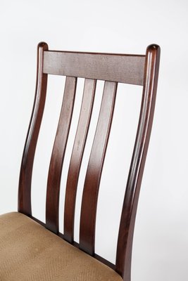 Dining Room Chairs in Mahogany from Farstrup, 1960s, Set of 4-UY-1000737