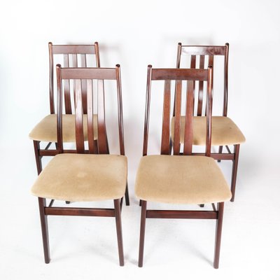 Dining Room Chairs in Mahogany from Farstrup, 1960s, Set of 4-UY-1000737